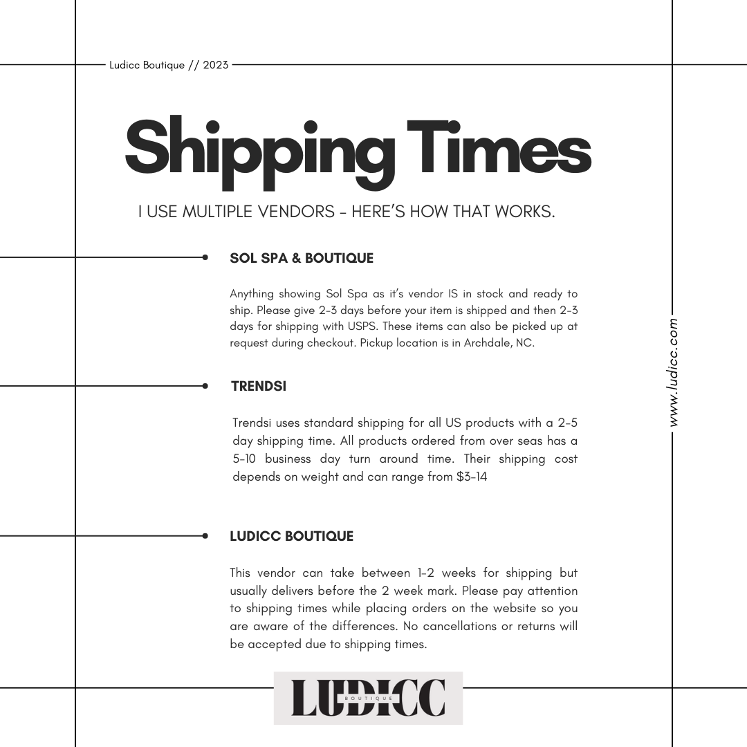 Shipping Updates