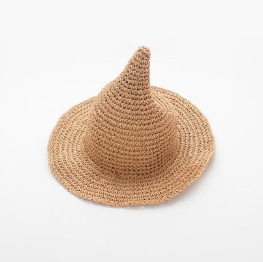 Straw Witch Hat For Kids