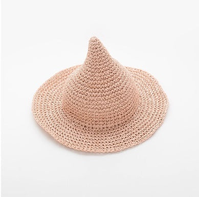 Straw Witch Hat For Kids