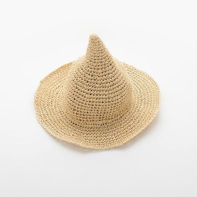 Straw Witch Hat For Kids