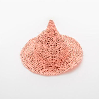 Straw Witch Hat For Kids