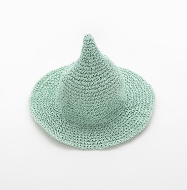 Straw Witch Hat For Kids