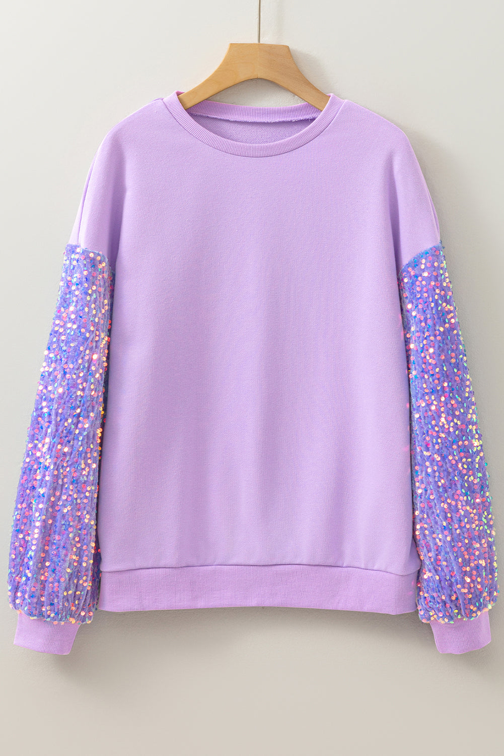 Sequin Sleeve Top