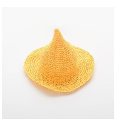 Straw Witch Hat For Kids