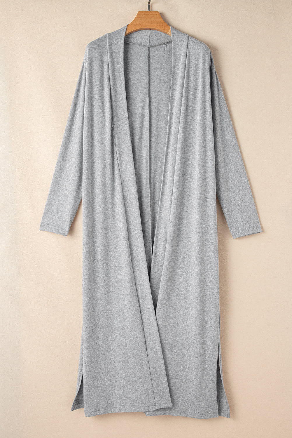 Long Cardigan and Skinny Pants Lounge Set